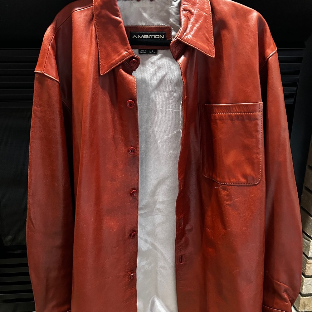 Vintage leather jacket
